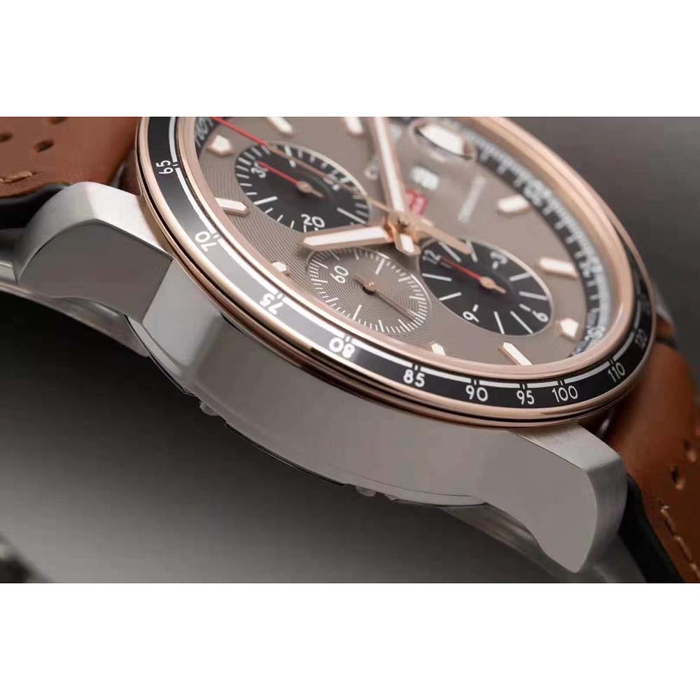 Chopard Men Mille Miglia 2019 Race Edition 44 mm Automatic in Rose Gold-Stainless Steel-Grey (6)