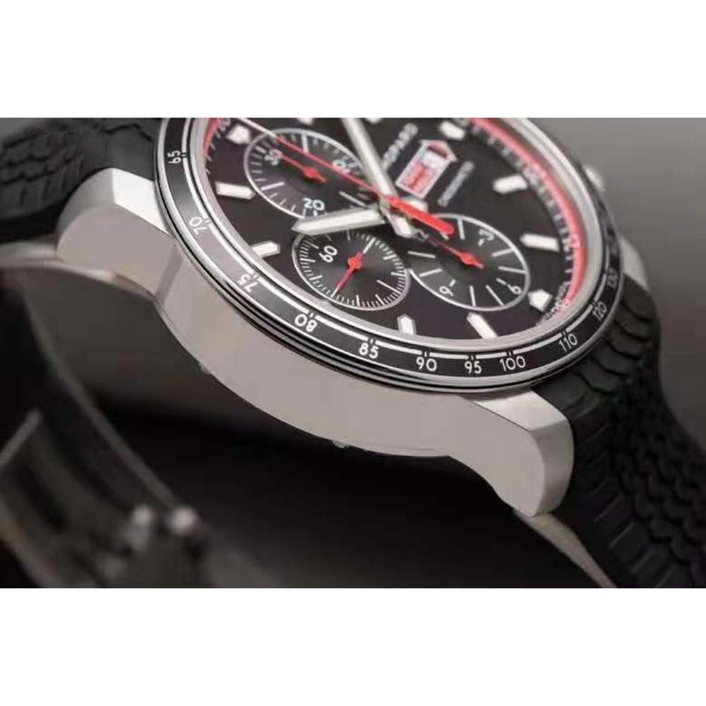 Chopard Men Mille Miglia GTS Chrono 44 mm Automatic in Stainless Steel-Black (6)