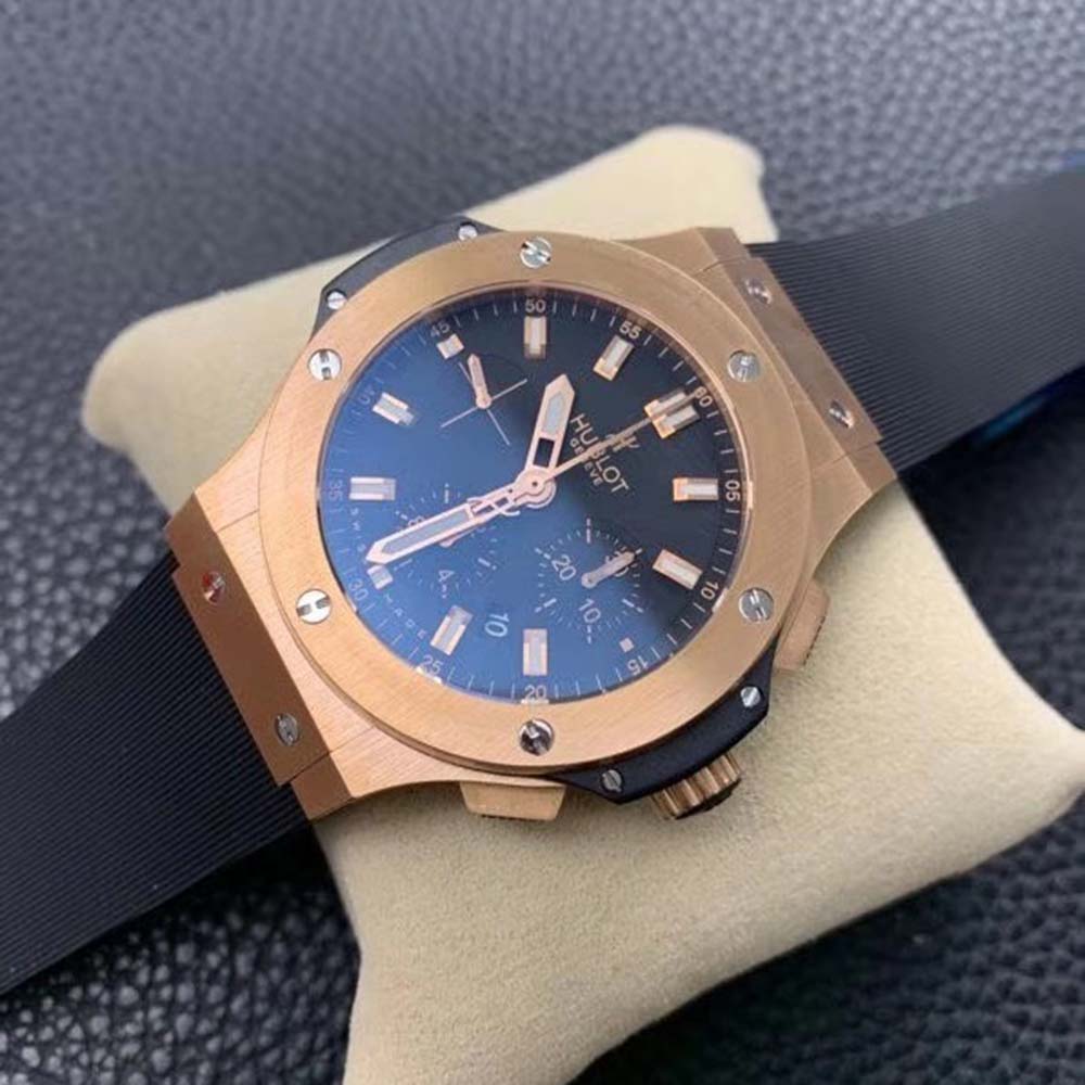 Hublot Men Big Bang Gold 44 mm-Black (4)