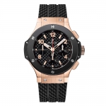 Hublot Men Big Bang Original Gold Ceramic 44MM-Black