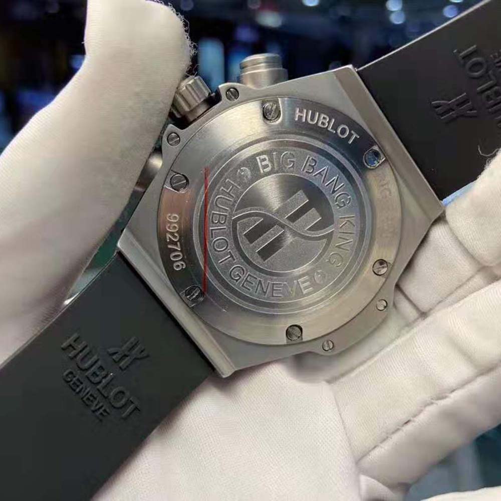 Hublot Men Big Bang Unico Titanium 42 mm-Silver (6)