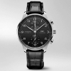 IWC Men Portugieser Chronograph in Stainless Steel Case Automatic Self-Winding 41.0 mm-Black