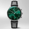 IWC Men Portugieser Chronograph in Stainless Steel Case Automatic Self-Winding 41.0 mm-Green
