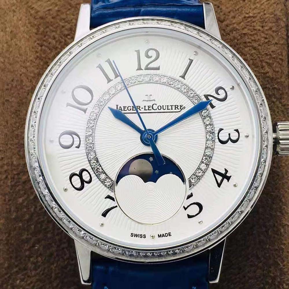 Jaeger-LeCoultre Women Rendez-Vous Moon Medium in Stainless Steel 34 mm-Silver (5)