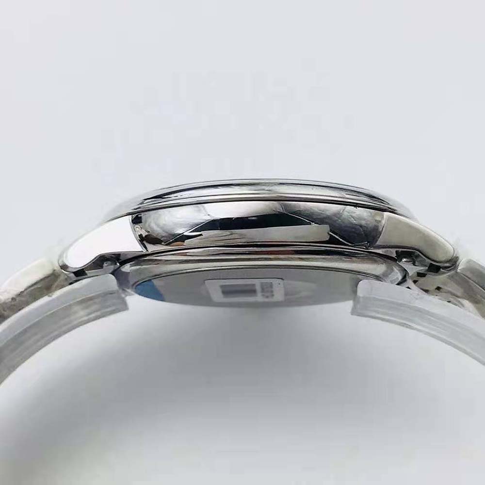 Omega Men De Ville Prestige Co‑Axial Chronometer 39.5 mm in Stainless Steel-Blue (7)