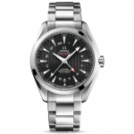 Omega Men Seamaster Aqua Terra 150M Co-Axial Chronometer GMT 43 mm-Black