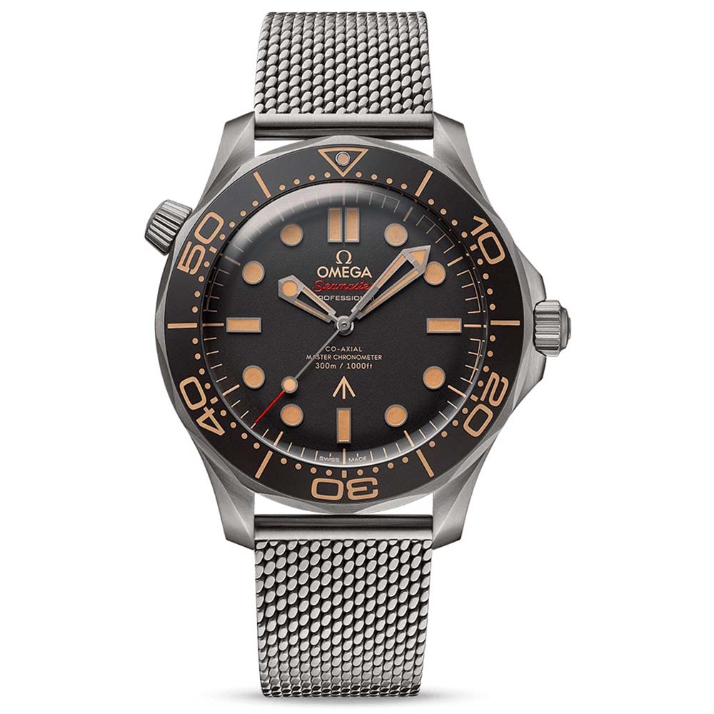 Omega Men Seamaster Diver 300M Co-Axial Master Chronometer 42 mm 007 Edition-Black (1)