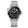 Omega Men Seamaster Diver 300M Co‑Axial Master Chronometer 42 mm in Stainless Steel-Black