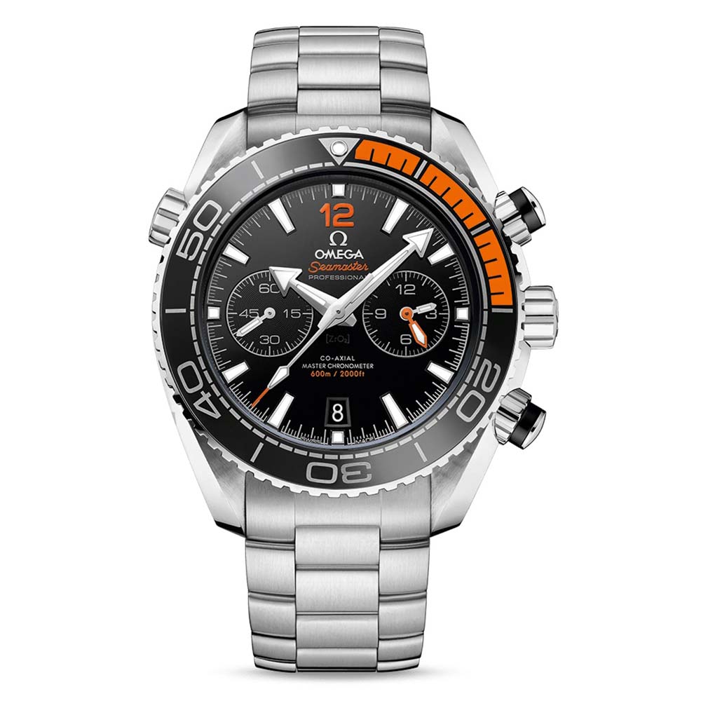 Omega Men Seamaster Planet Ocean 600M Co‑Axial Master Chronometer Chronograph 45.5 mm-Black