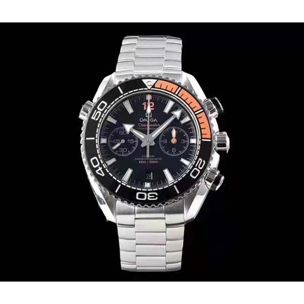 Omega Men Seamaster Planet Ocean 600M Co‑Axial Master Chronometer Chronograph 45.5 mm-Black (2)