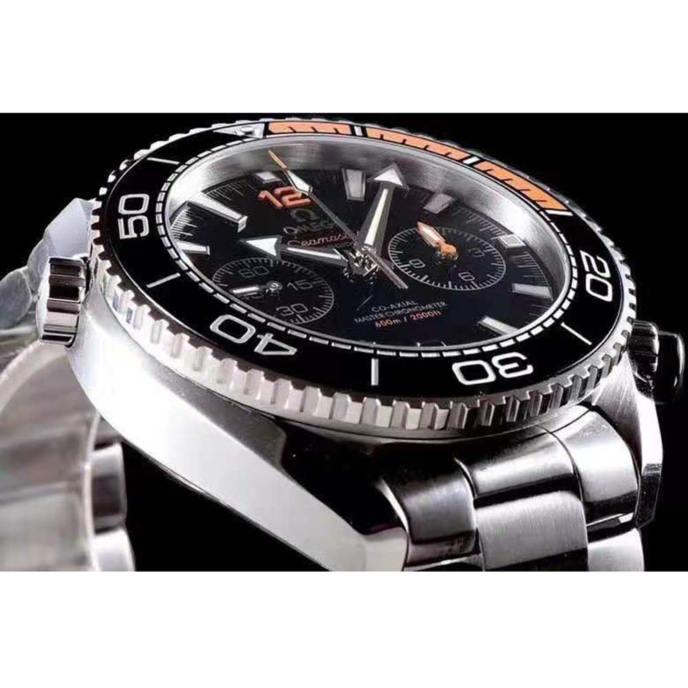 Omega Men Seamaster Planet Ocean 600M Co‑Axial Master Chronometer Chronograph 45.5 mm-Black (5)
