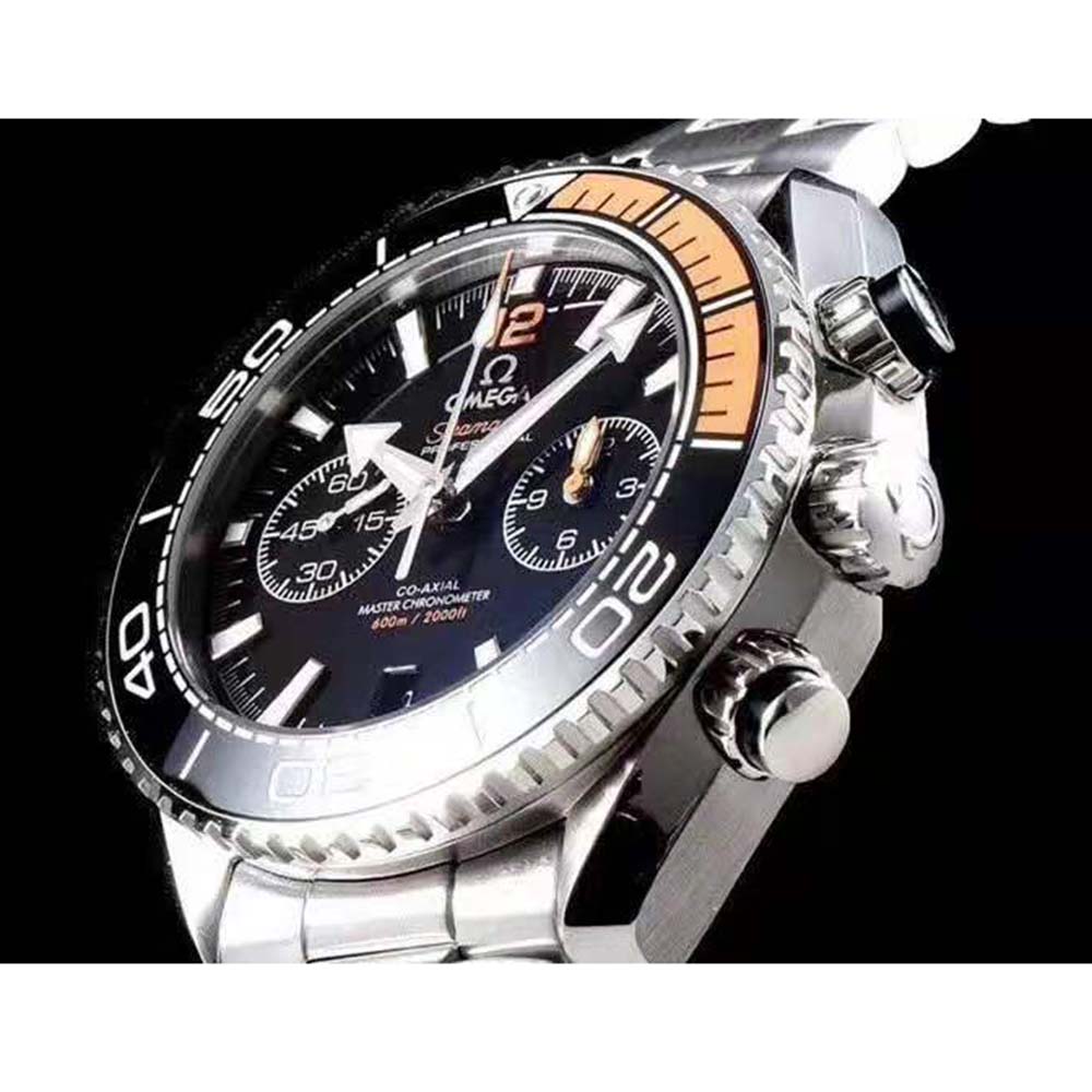 Omega Men Seamaster Planet Ocean 600M Co‑Axial Master Chronometer Chronograph 45.5 mm-Black (6)