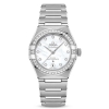 Omega Women Constellation Co‑Axial Master Chronometer 29 mm in Stainless Steel-White
