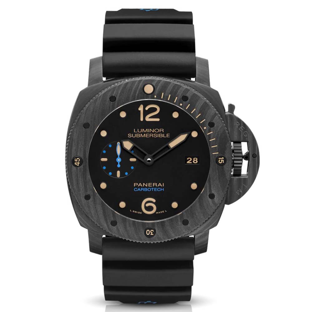 Panerai Men Submersible Carbotech 47 mm-Black (1)