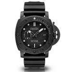 Panerai Men Submersible Marina Militare Carbotech 47 mm-Black