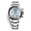 Rolex Men Cosmograph Daytona Professional Watches Oyster 40 mm in Platinum-Blue