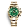 Rolex Men Cosmograph Daytona Professional Watches Oyster 40 mm in Yellow Gold-Green