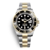 Rolex Men Sea-Dweller Professional Watches Oyster 43 mm in Oystersteel and Yellow Gold-Black