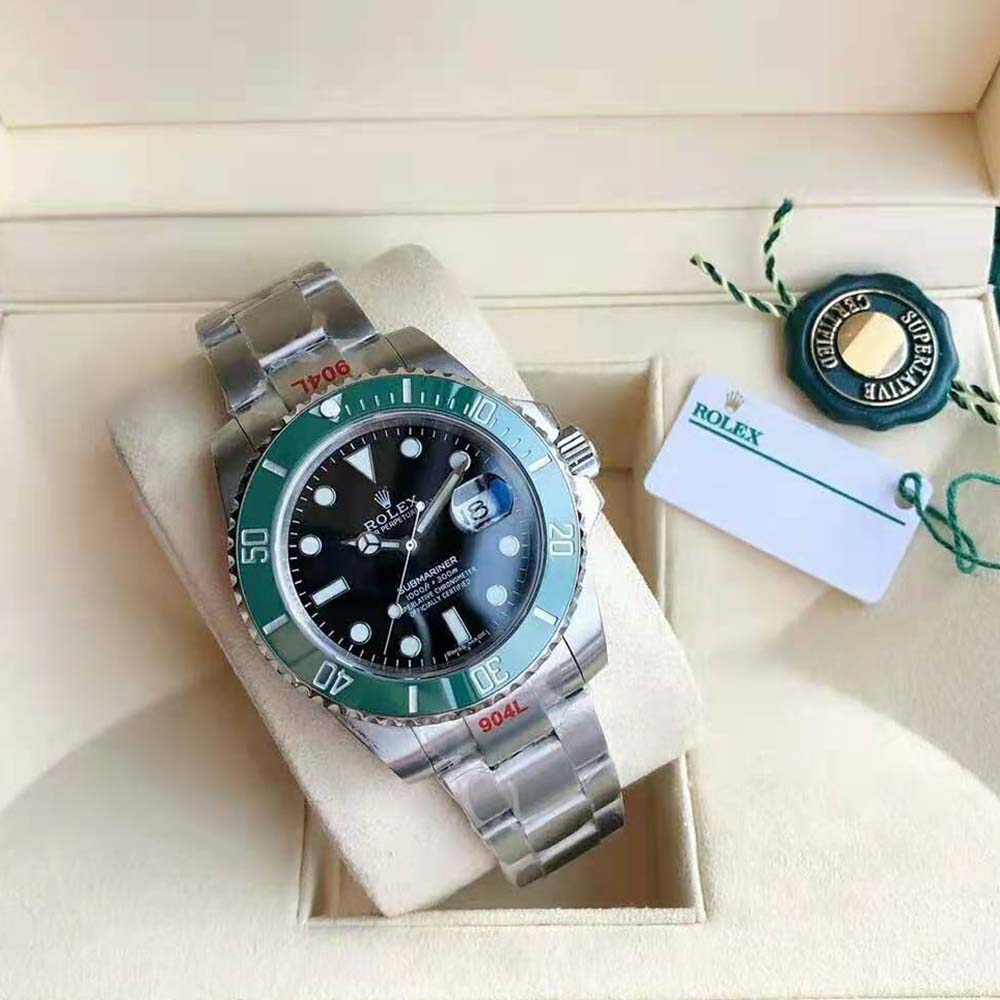 Rolex Men Submariner Date Professional Watches Oyster 41 mm in Oystersteel (2)-1