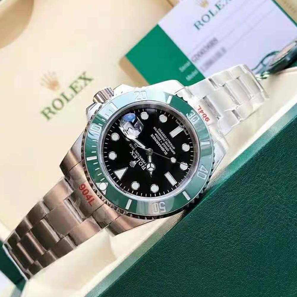 Rolex Men Submariner Date Professional Watches Oyster 41 mm in Oystersteel (5)-1