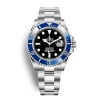 Rolex Men Submariner Date Professional Watches Oyster 41 mm in White Gold-Blue