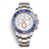Rolex Men Yacht-Master II Professional Watches Oyster 44 mm in Oystersteel and Everose Gold-White