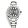 Rolex Men Yacht-Master Professional Watches Oyster 40 mm in Oystersteel and Platinum-Grey