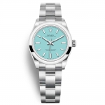 Rolex Women Oyster Perpetual Classic Watches 31 mm in Oystersteel-Blue
