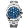 Vacheron Constantin Men Overseas Chronograph 42.50 mm in Stainless Steel-Blue