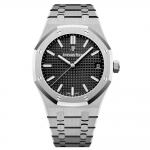 Audemars Piguet Men Royal Oak Selfwinding 41 mm in Stainless Steel-Black