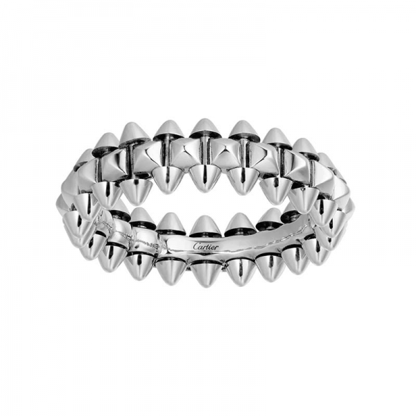 Cartier Clash De Cartier Ring Small Model in White Gold-Silver (1)