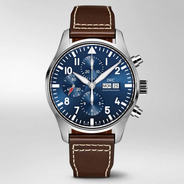IWC Men Pilots Watch Chronograph Edition Le Petit Prince 43.0 mm-Blue (1)