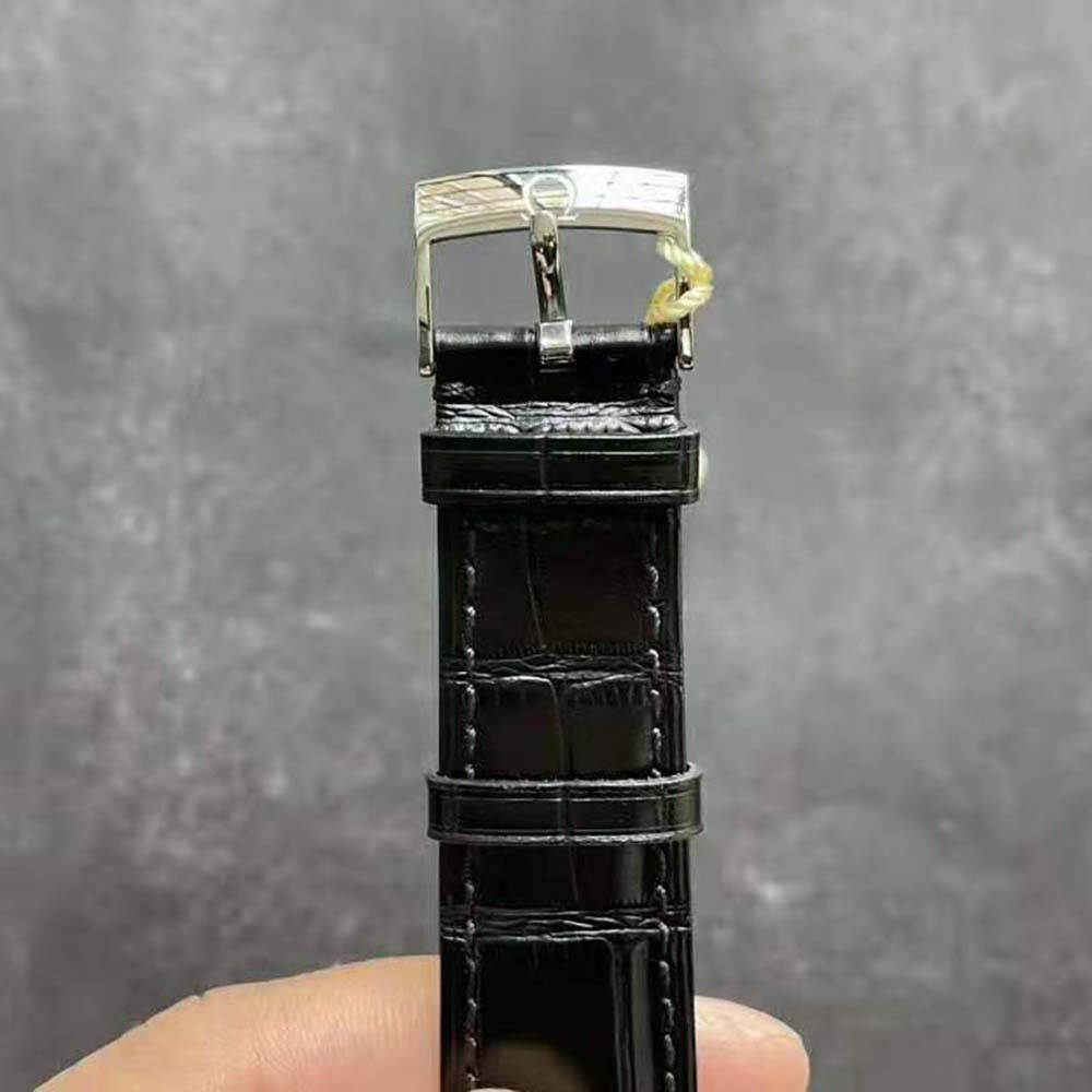 Omega Men De Ville Prestige Co-Axial Chronometer 39.5 mm in Stainless Steel-Black (8)