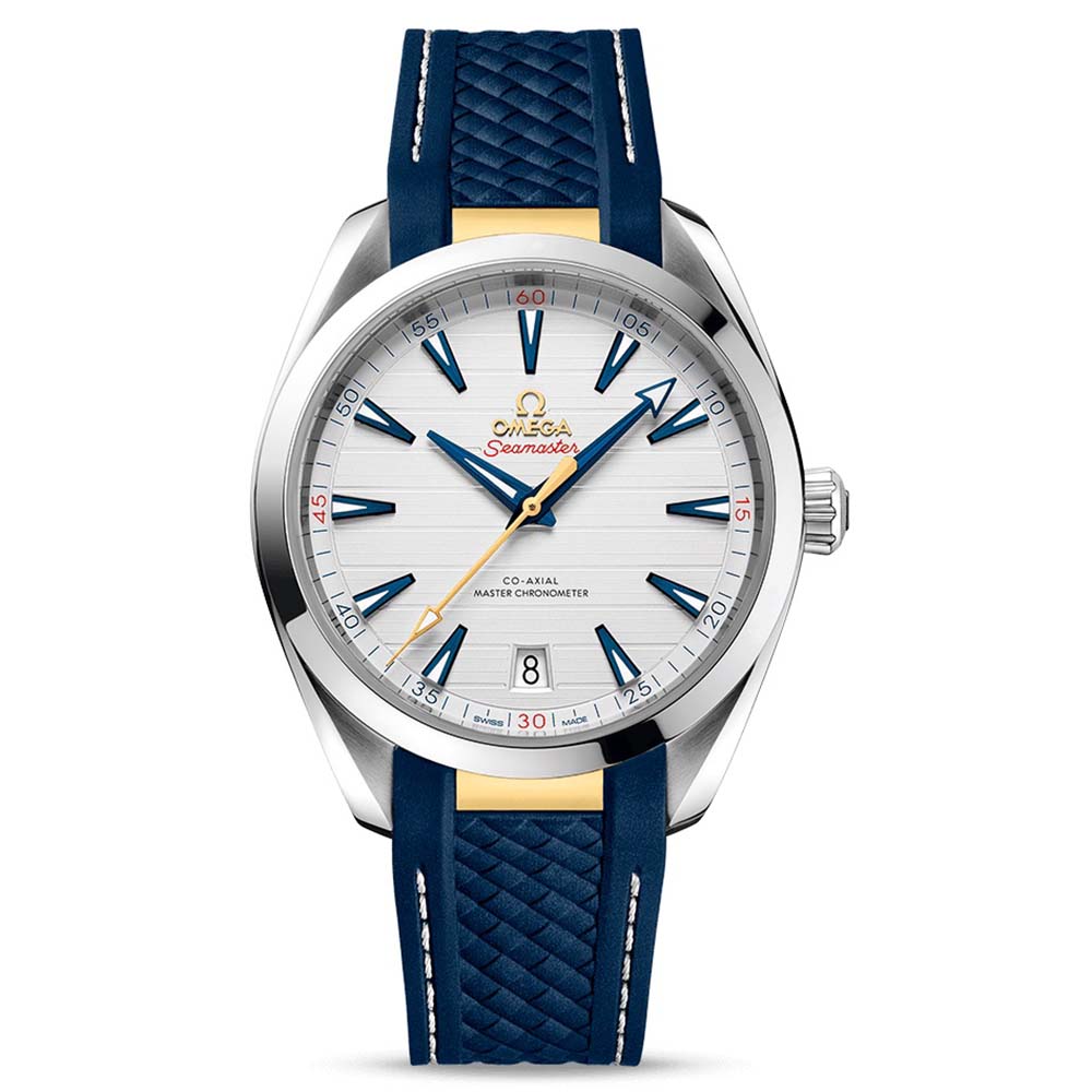 Omega Men Seamaster Aqua Terra 150M Co‑Axial Master Chronometer 41 mm-Silver (1)