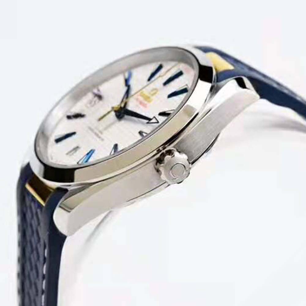 Omega Men Seamaster Aqua Terra 150M Co‑Axial Master Chronometer 41 mm-Silver (5)