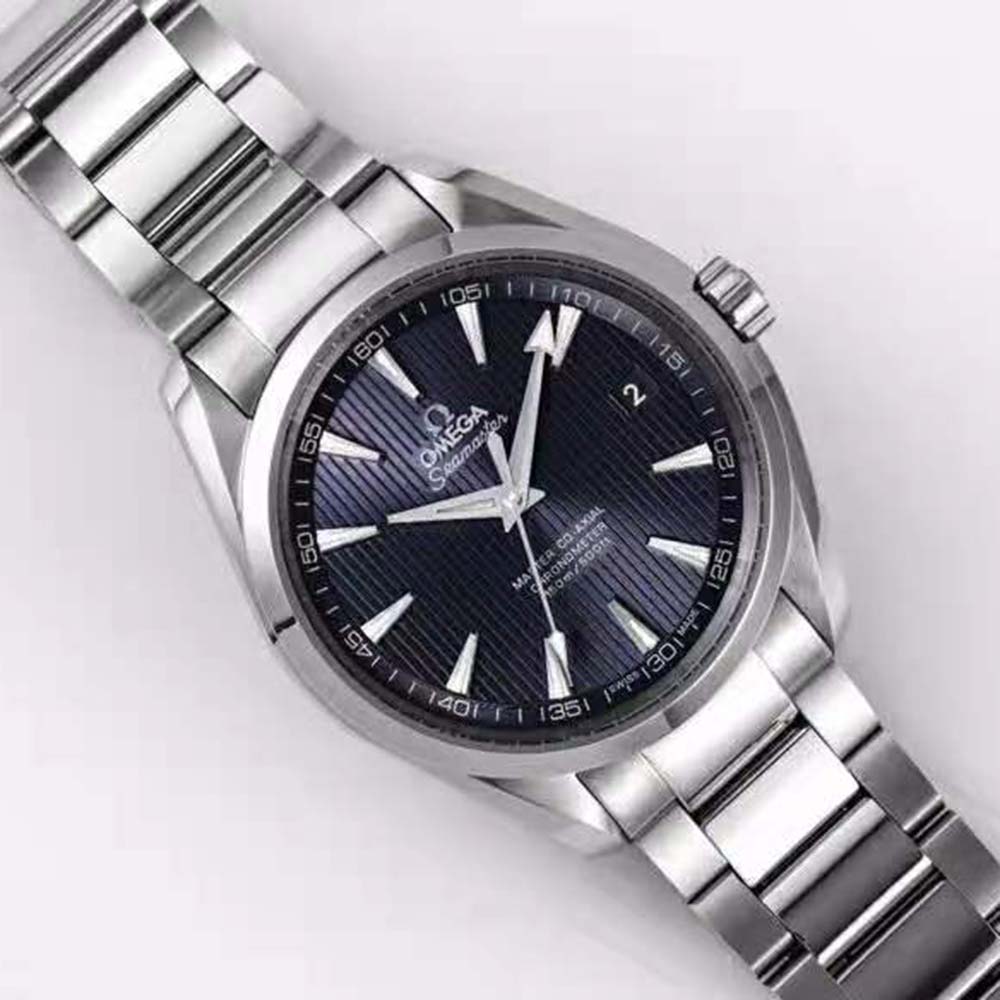 Omega Men Seamaster Aqua Terra 150M Master Co‑Axial Chronometer 41.5 mm-Blue (4)