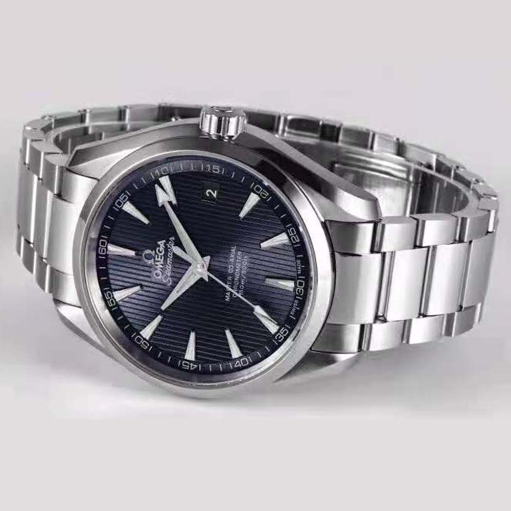 Omega Men Seamaster Aqua Terra 150M Master Co‑Axial Chronometer 41.5 mm-Blue (5)