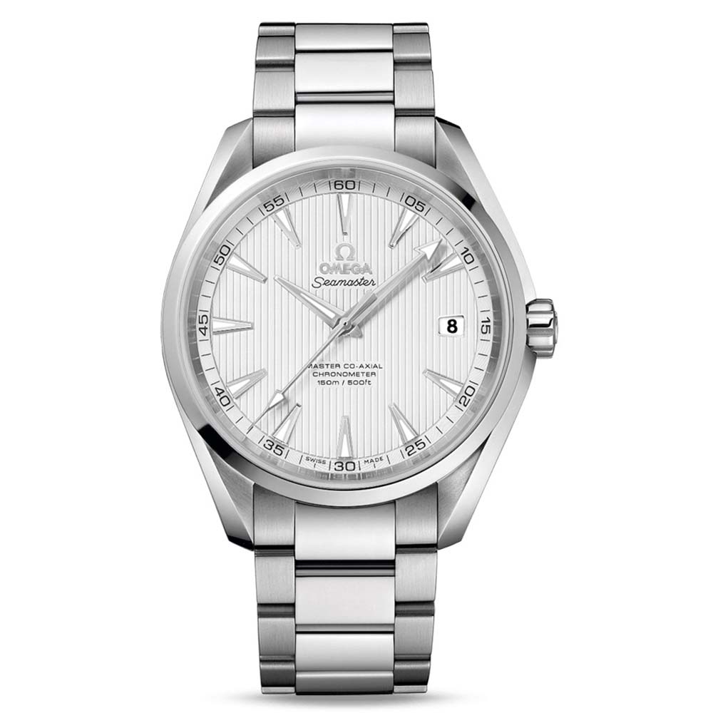 Omega Men Seamaster Aqua Terra 150M Master Co‑Axial Chronometer 41.5 mm-Silver (1)