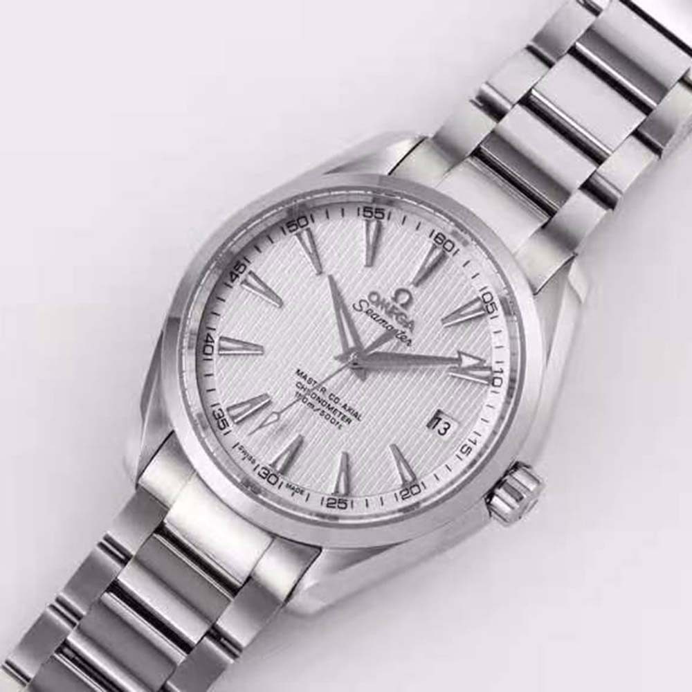 Omega Men Seamaster Aqua Terra 150M Master Co‑Axial Chronometer 41.5 mm-Silver (3)