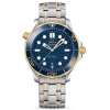Omega Men Seamaster Diver 300M Co‑Axial Master Chronometer Chronograph 44 mm-Blue
