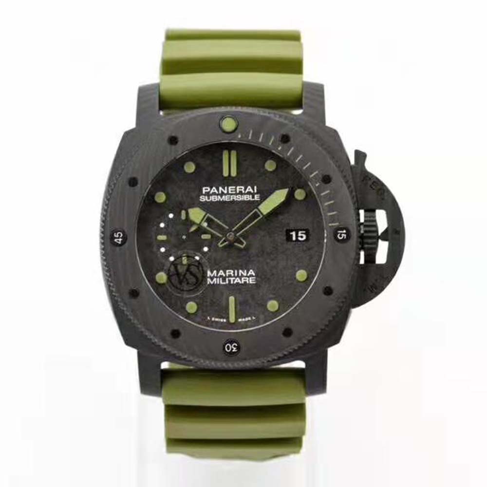 Panerai Men Submersible Marina Militare Carbotech™ 47 mm-Black (2)