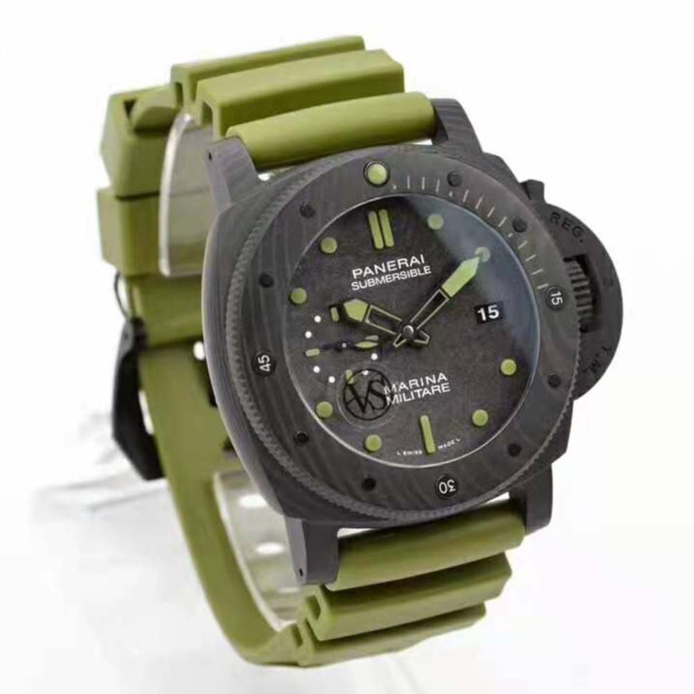 Panerai Men Submersible Marina Militare Carbotech™ 47 mm-Black (3)