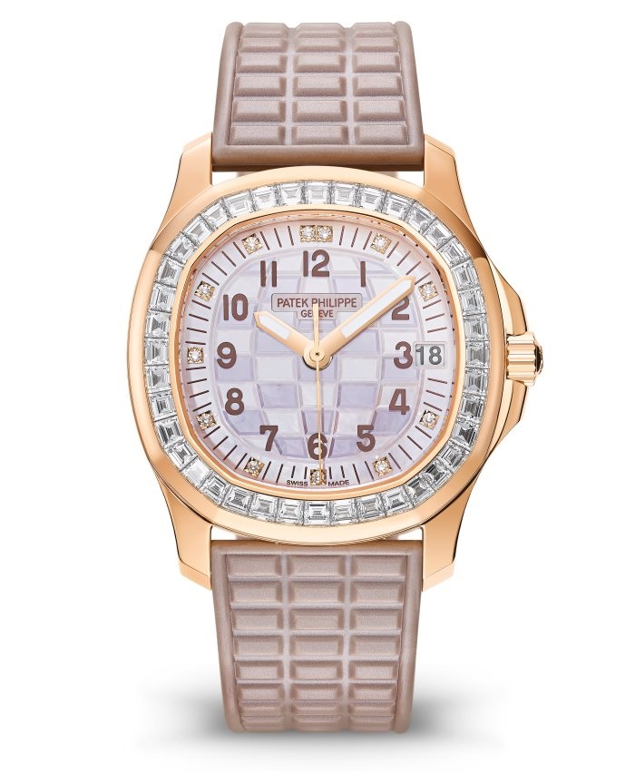 Patek Philippe Women Aquanaut Luce Haute Joaillerie Self-winding 35.6 mm-Pink (1)