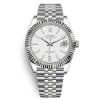 Rolex Men Datejust Classic Watches Oyster 41 mm in Oystersteel and White Gold