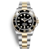 Rolex Men Submariner Date Professional Watches Oyster 41 mm in Oystersteel and Yellow Gold-Black