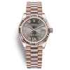 Rolex Women Datejust Classic Watches Oyster 31 mm in Everose Gold-Grey