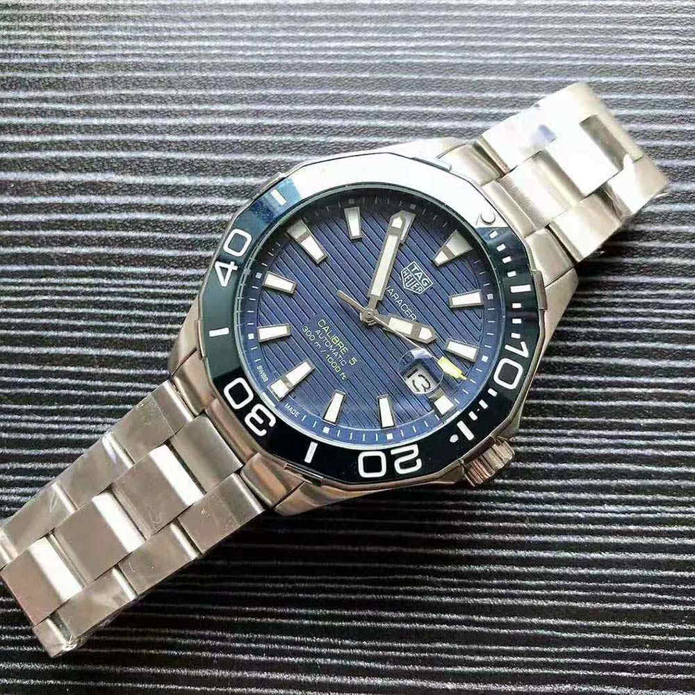 TAG Heuer Men Aquaracer Automatic Watch 43 mm-Blue (3)