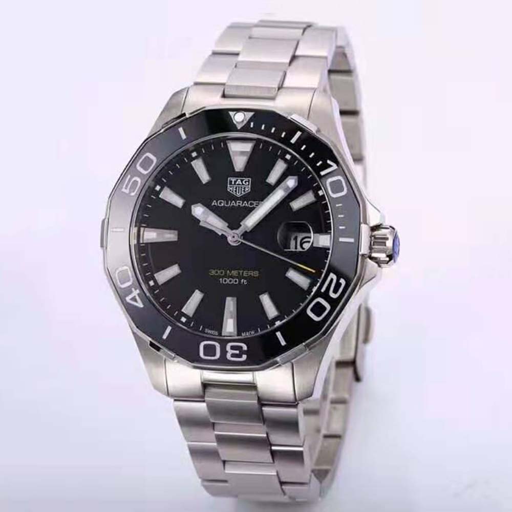 TAG Heuer Men Aquaracer Quartz Watch 43 mm-Black (2)