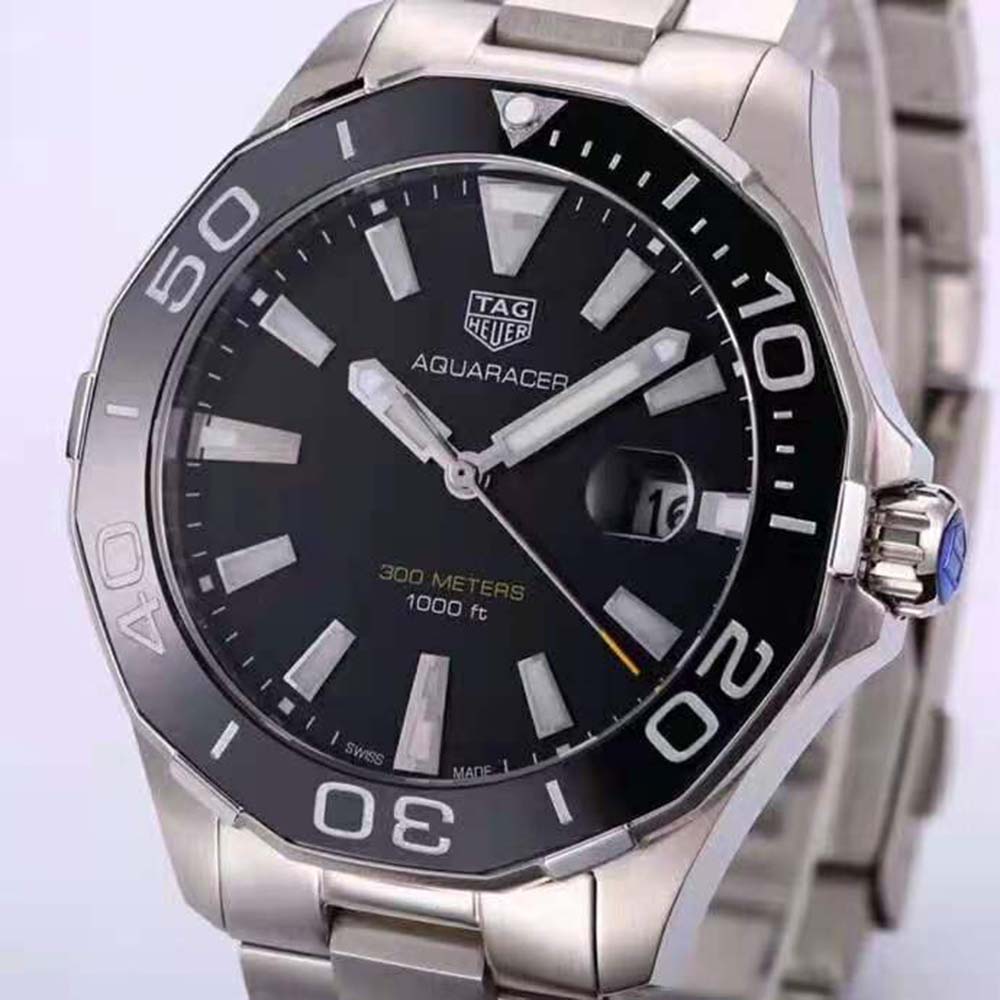 TAG Heuer Men Aquaracer Quartz Watch 43 mm-Black (3)