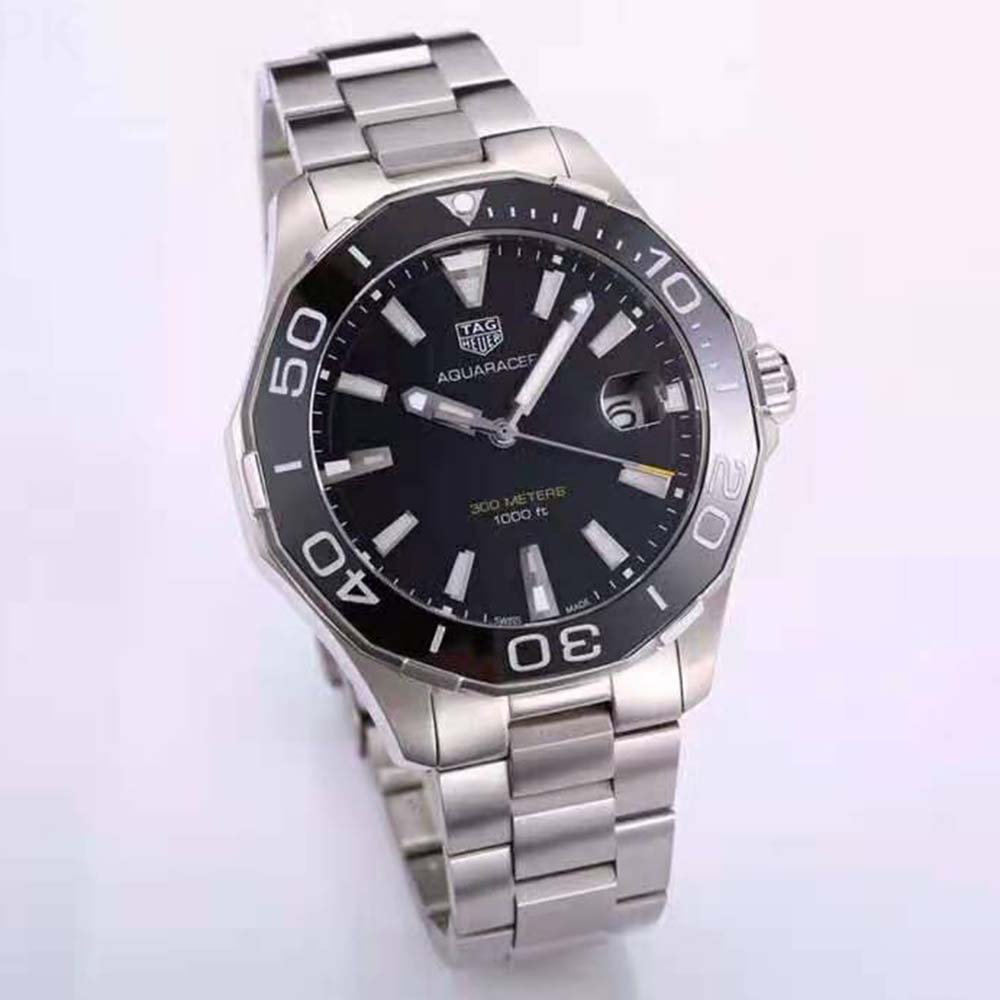 TAG Heuer Men Aquaracer Quartz Watch 43 mm-Black (4)